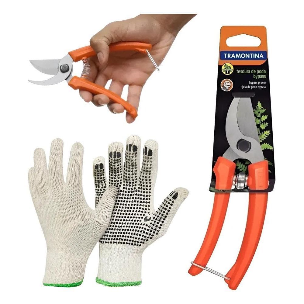 2X Tesoura Jardinagem Tramontina Poda 78300 Byp