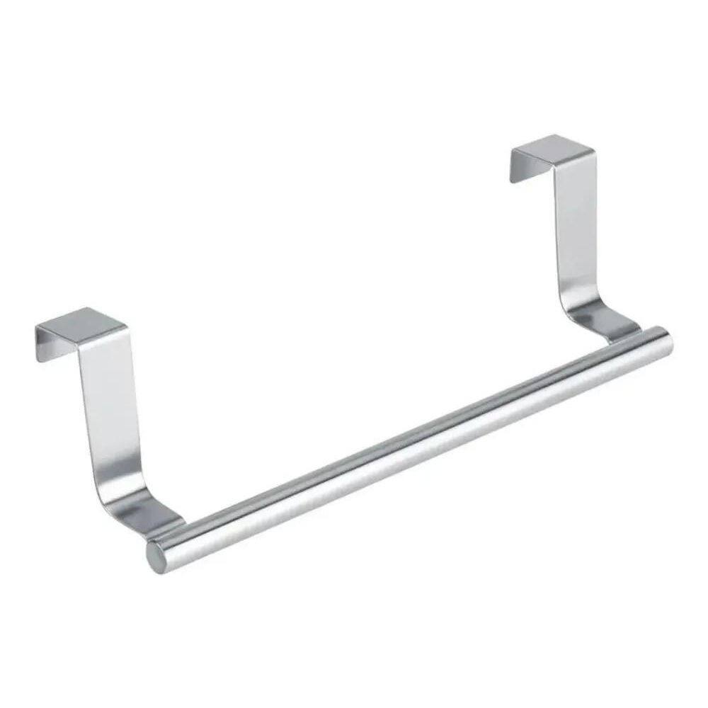 3X Suporte Toalha Banheiro Gaveta Porta Box Aço Inox 36 Cm