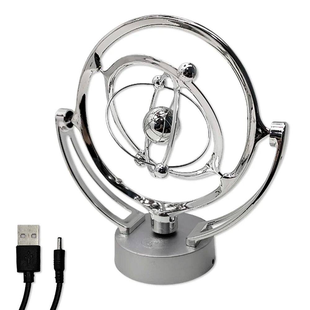 Pendulo Newton Orbital Cinético Usb Movimento Perpetuo