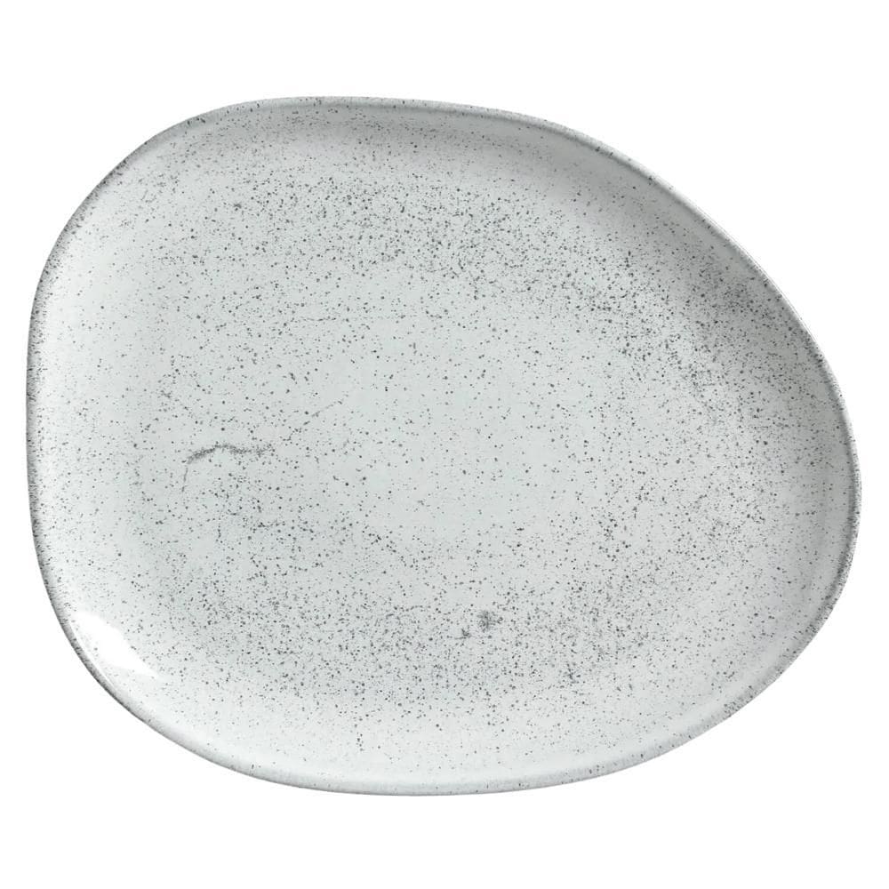Pratos De Sobremesa 22,5Cm Oval Orgânico Echo Porto Brasil