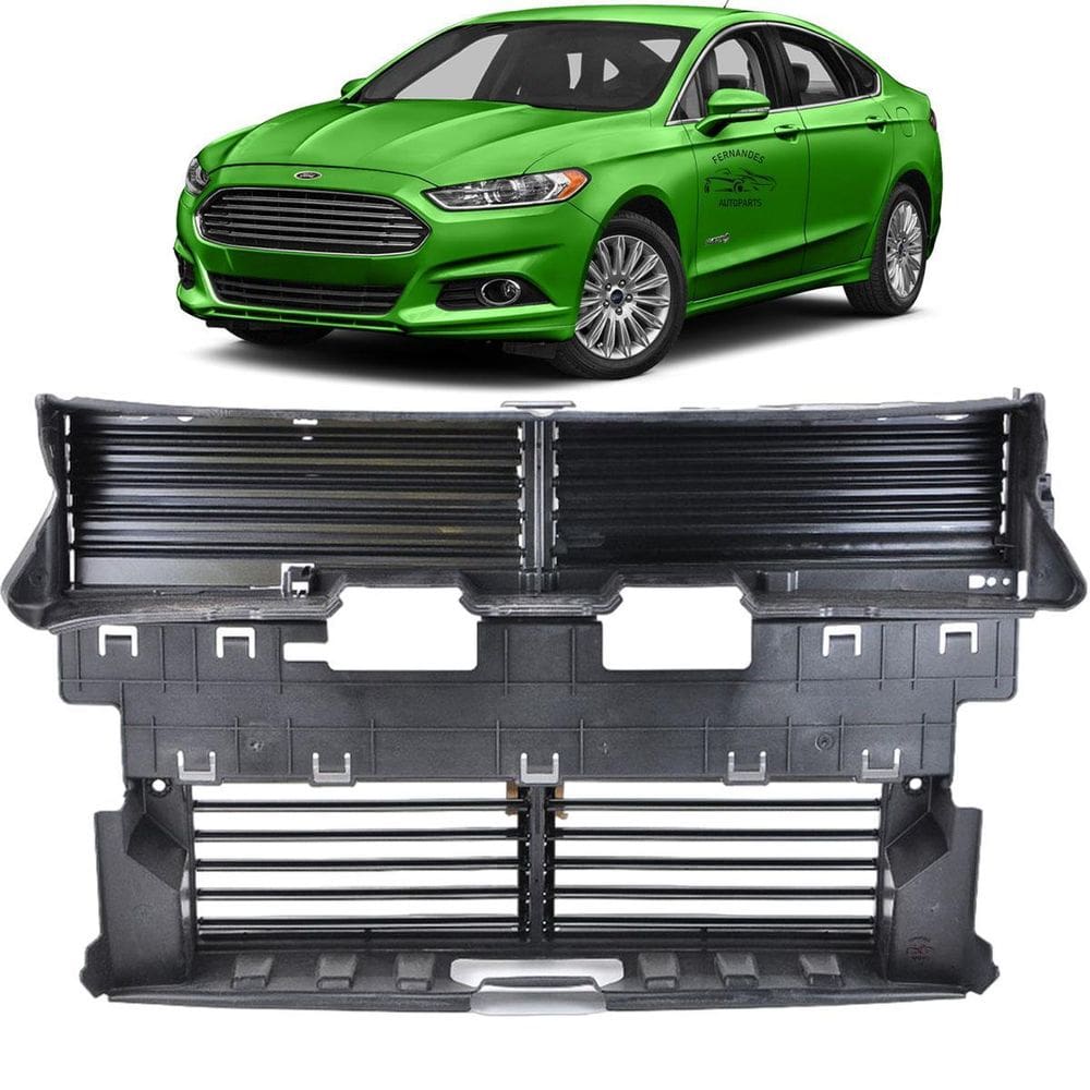 Defletor Radiador Painel Dianteiro Guia Fusion