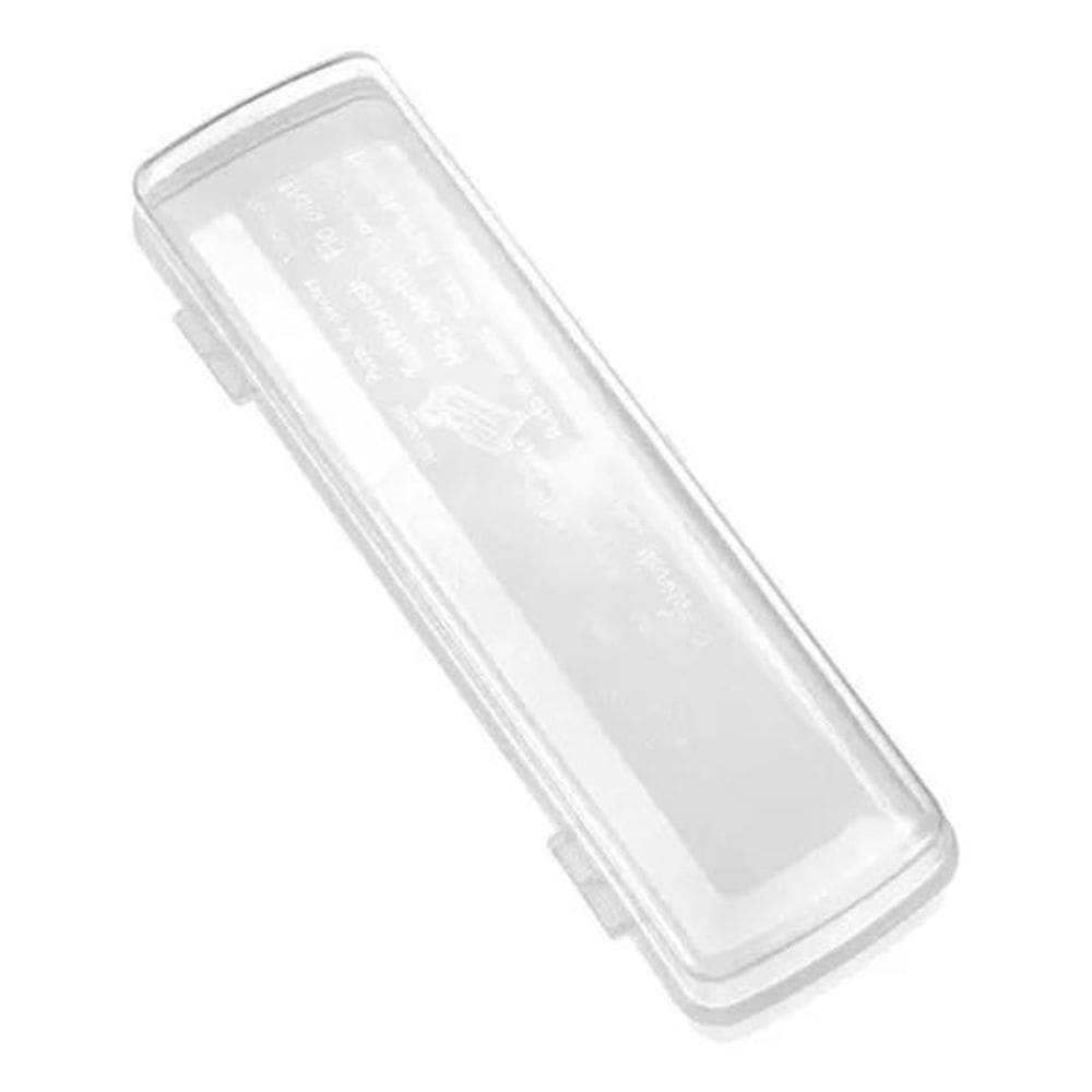 2X Porta Escova De Dentes Plástico Sanremo Cor Transparente