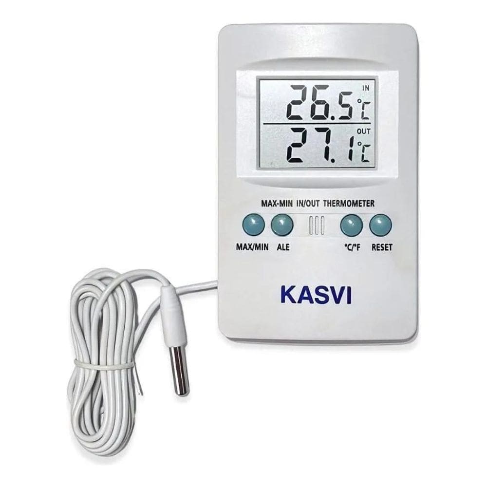 Termômetro Temperatura Máxima E Mínima In/Out Controlador Te