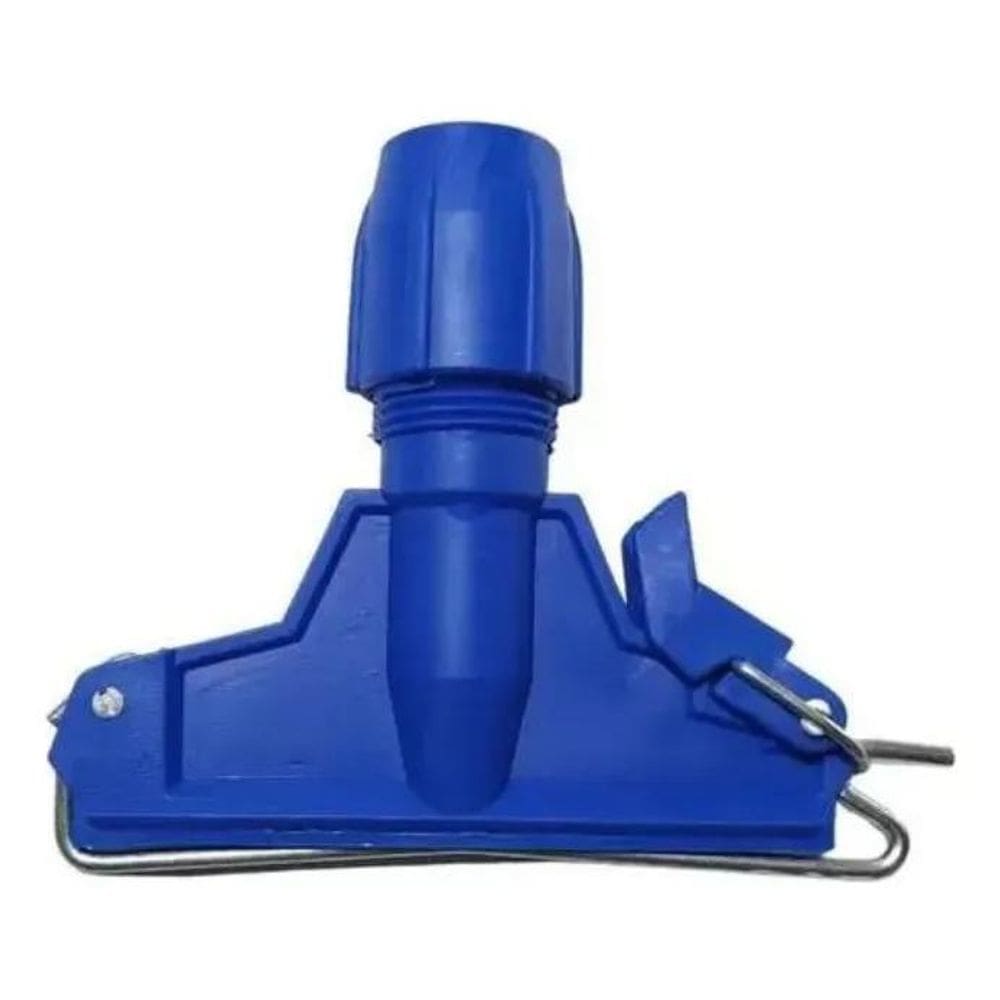 10X Garra Haste Euro Metálica Para Mop Úmido Refil Bralimpia