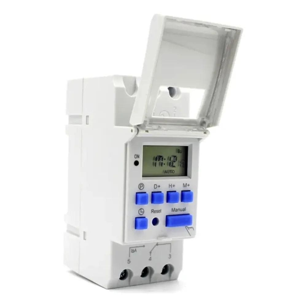 10X Temporizador Digital 16A - Digital Timer Piscina 110/22