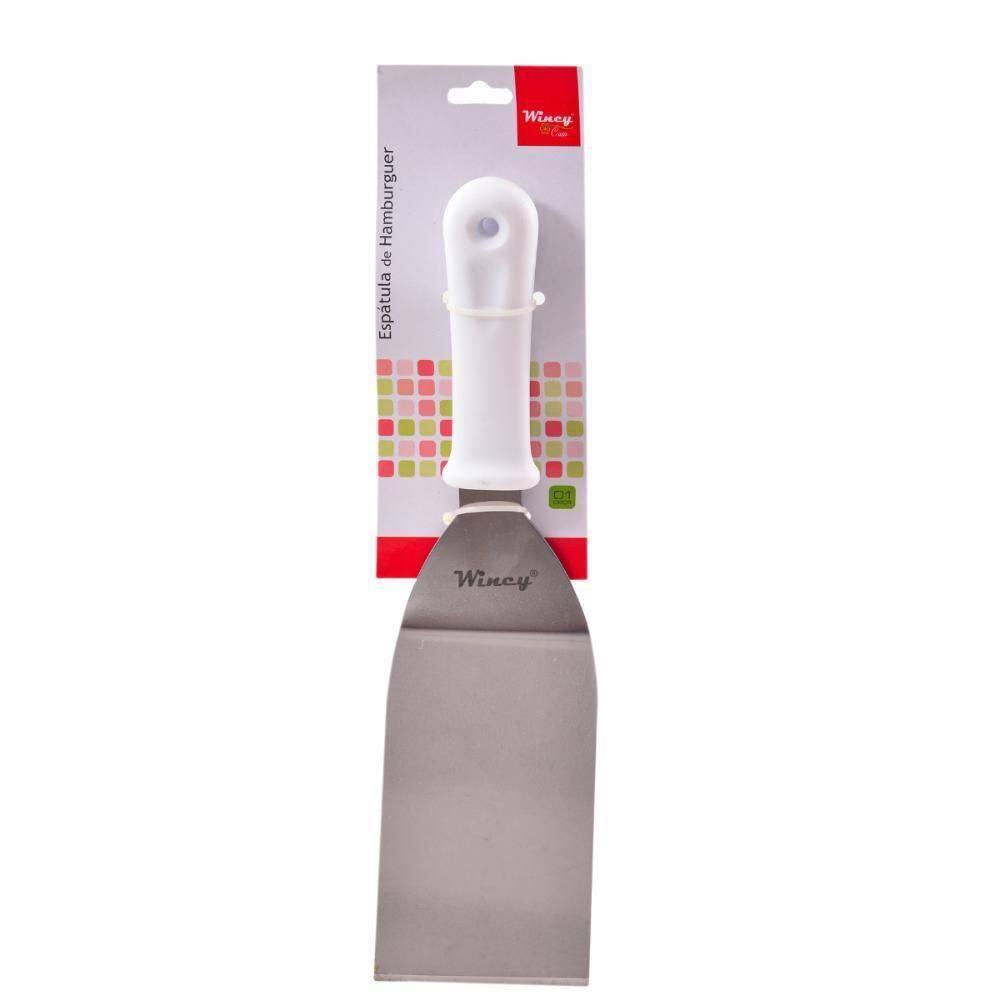 Espátula Media Curva Aço Inox 18Cm Chapeiro