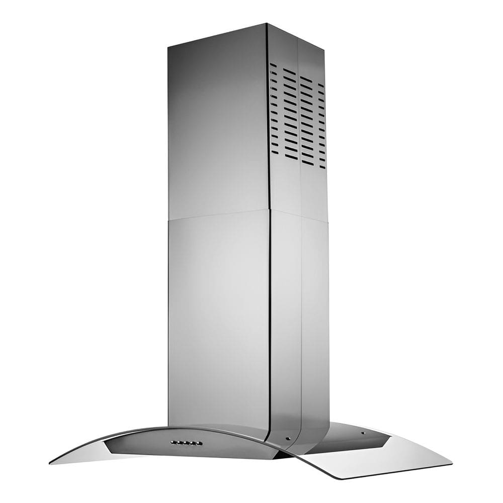 Coifa Ilha 90cm Inox 127v Vidro Glass Gourmet - Cadence