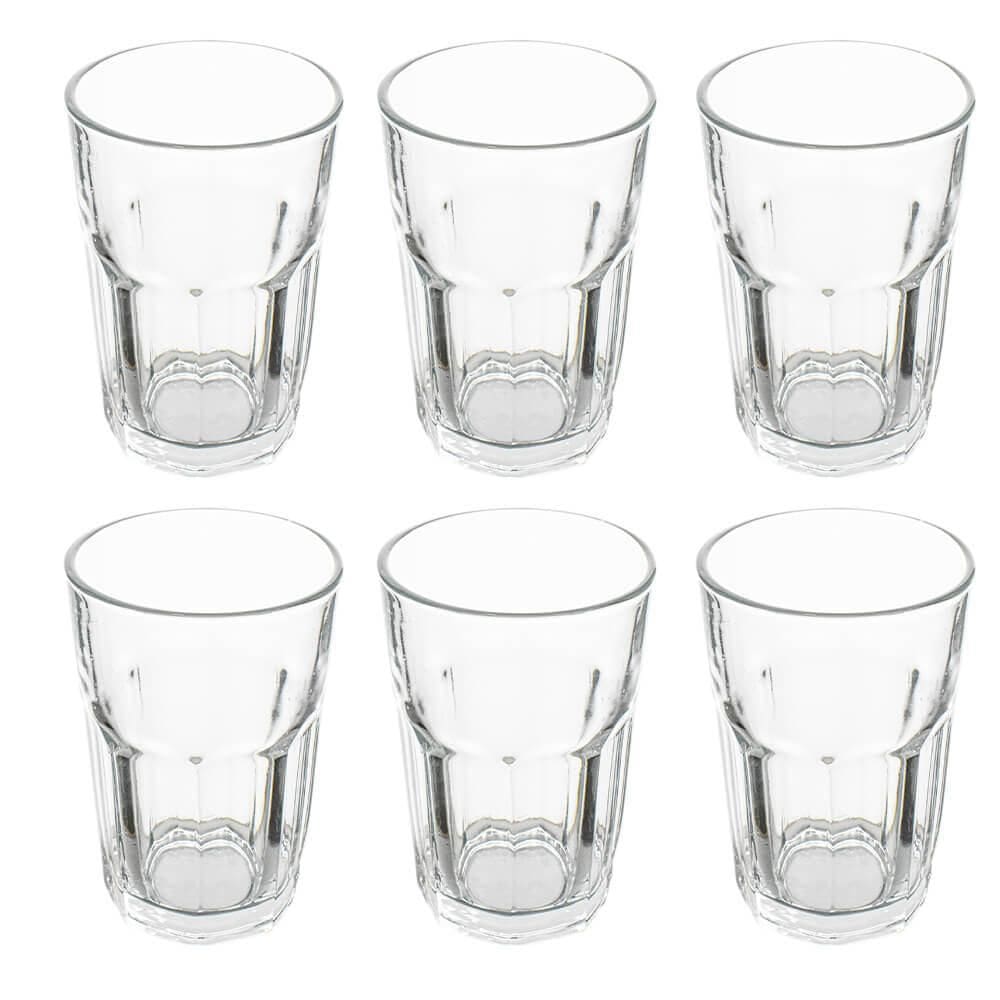 Jogo De Copo De Vidro Isis 360Ml 6 Peças - Vista Home