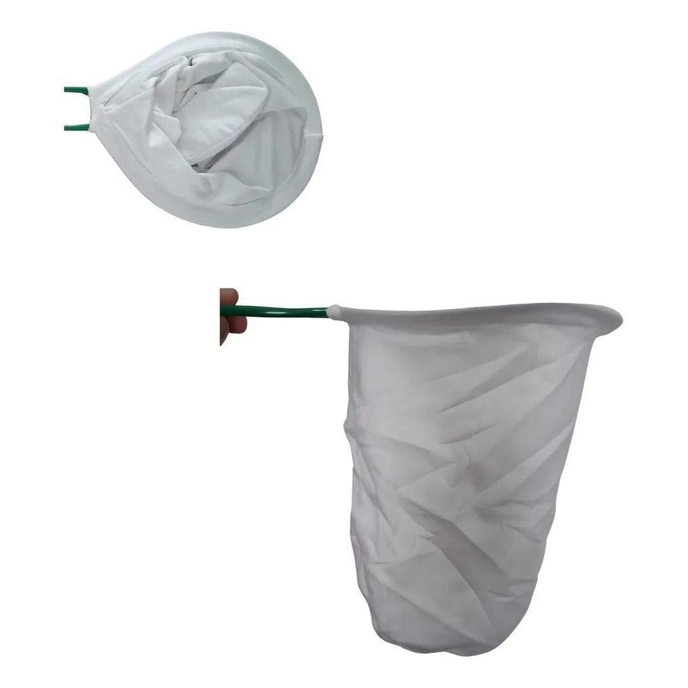 3X Filtro De Pano Coador De Café Malha Dupla Cabo Arame - Gg