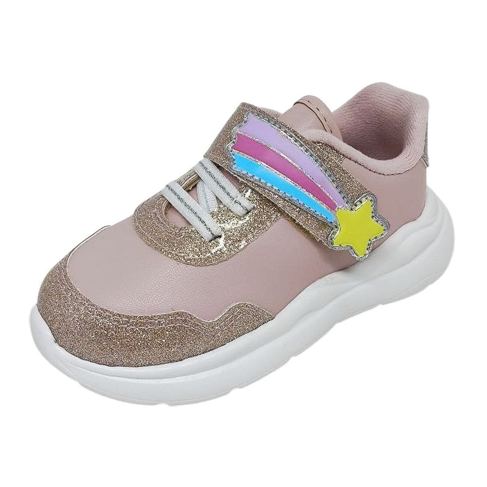 Tenis Infantil Menina Confortavel Moda Casual Molekinha
