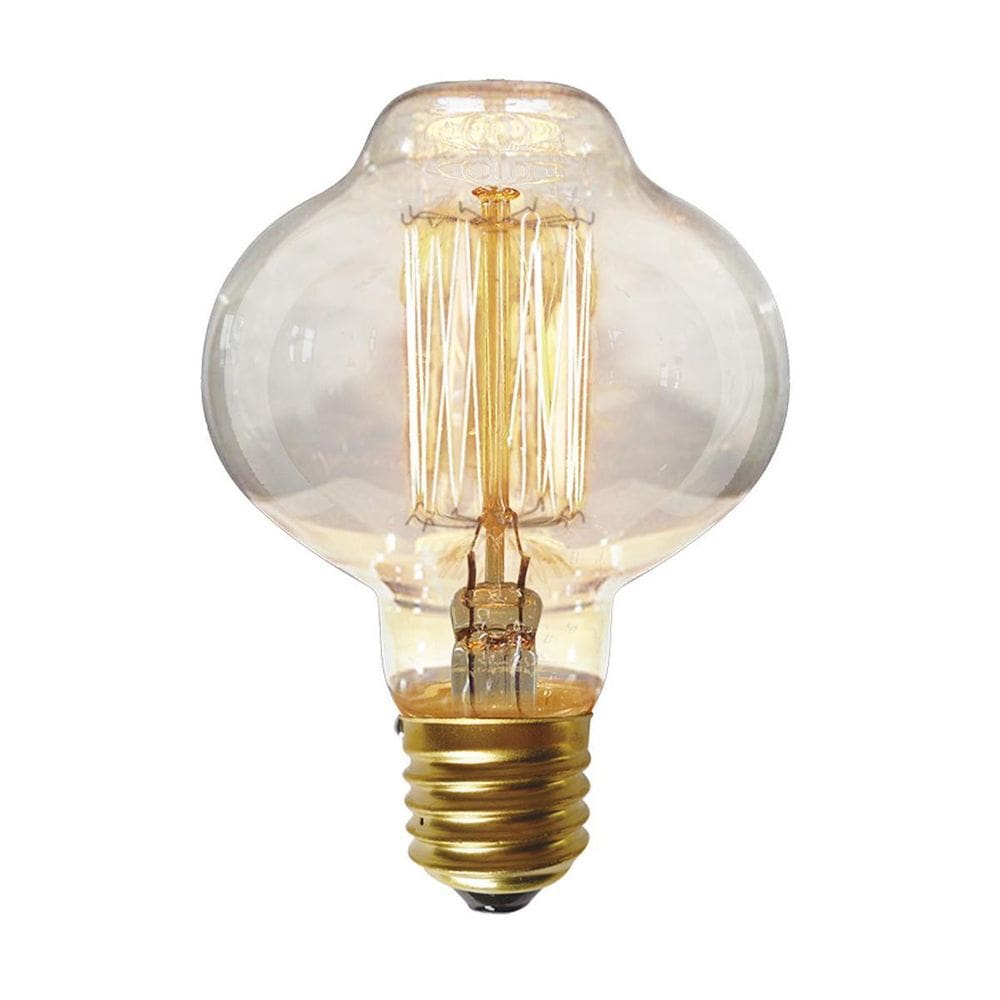 Lâmpada Filamento Carbono Br85 Retrô E27 Âmbar - 1