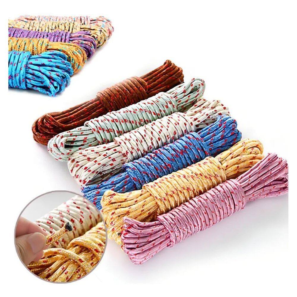 Corda Para Varal Cordinha De Nylon Camping Casa Varal Forte