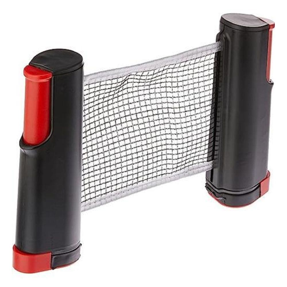 Rede Ping Pong Retrátil Tênis De Mesa - Preto