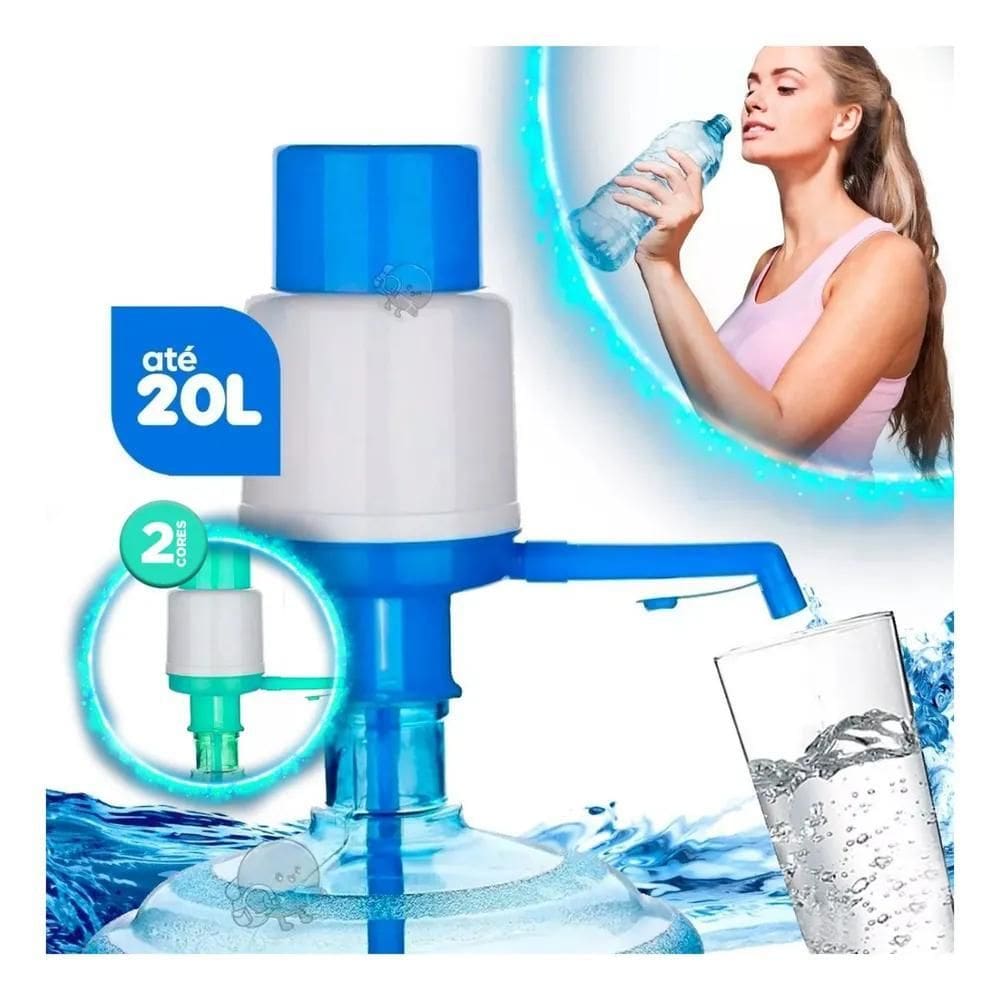 Bomba Valvula Manual Torneira Galao Agua Garrafao 10L 20L Co