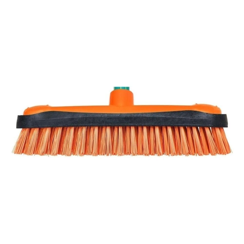 Vassoura Esfregão Calçadas Quintal Cerdas Duras Sem Cabo
