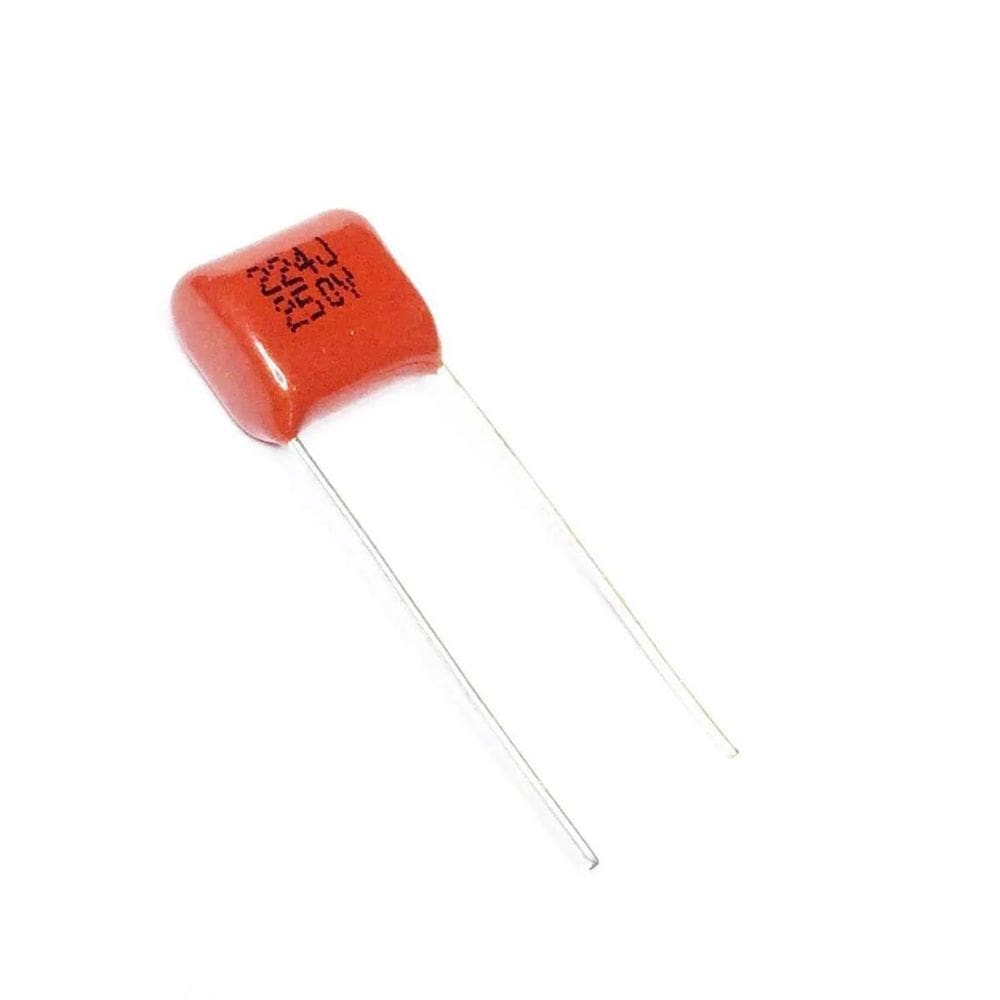 Capacitor 220k Poliéster Metalizado 220nF 250V 15mm 10x17mm