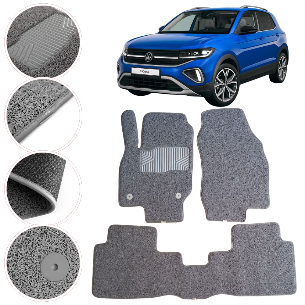 Tapete Kapazi Automotivo T-Cross 2023 a 2026 Diversas Cores