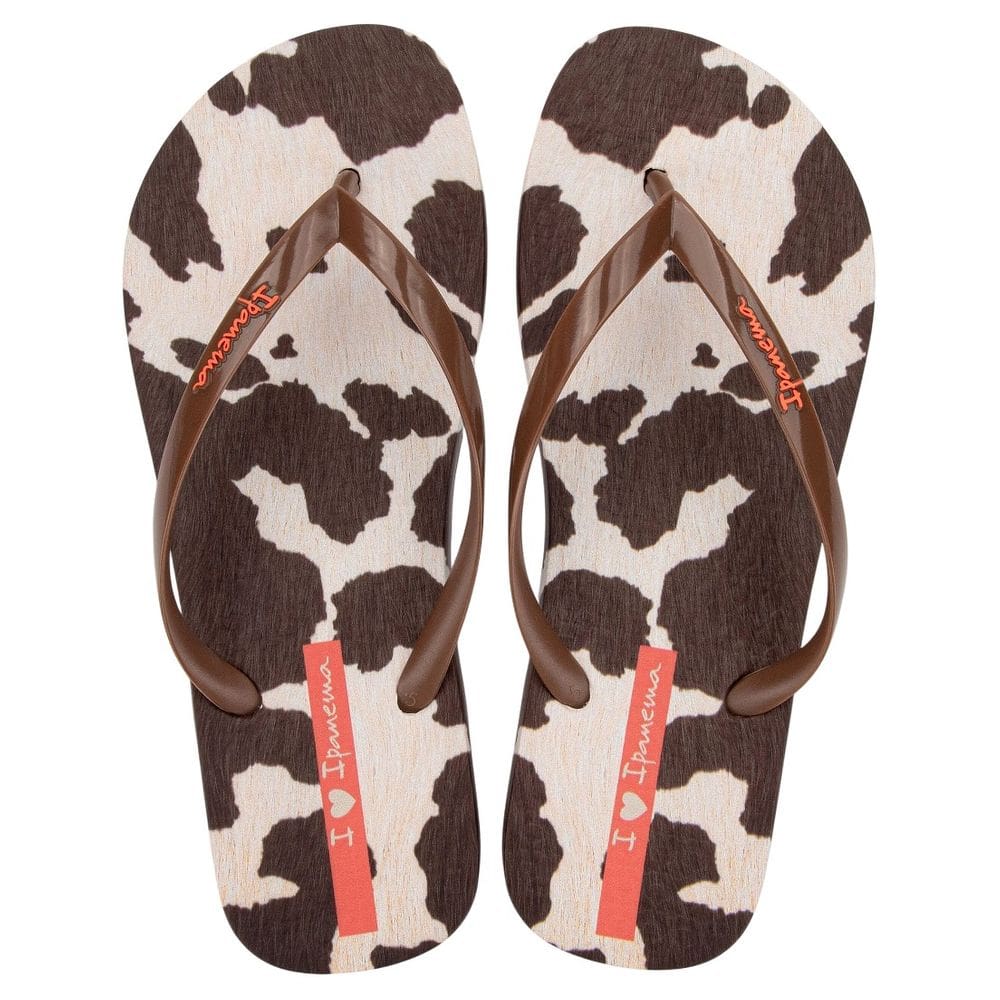 Chinelo De Dedo Feminino Fácil Calce Ipanema Trendy Print