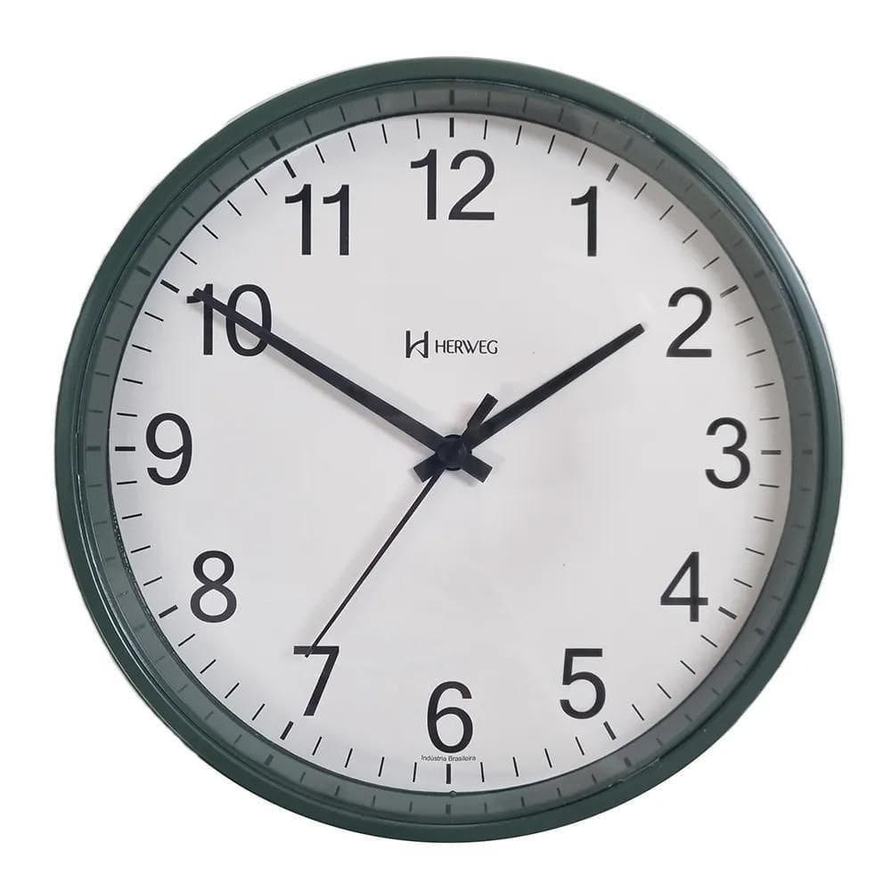 Relógio De Parede Herweg Ref: 6101-336 Verde