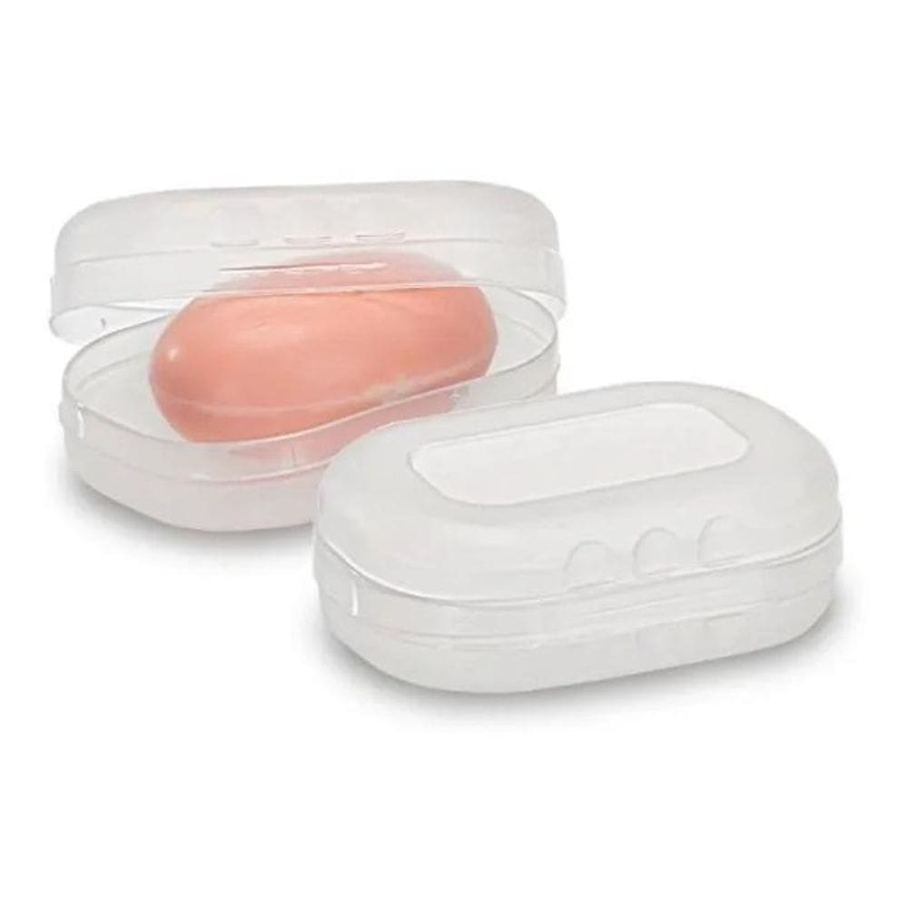 3X Jogo De Saboneteira Banheiro 2 Peças Porta Sabonete Viage