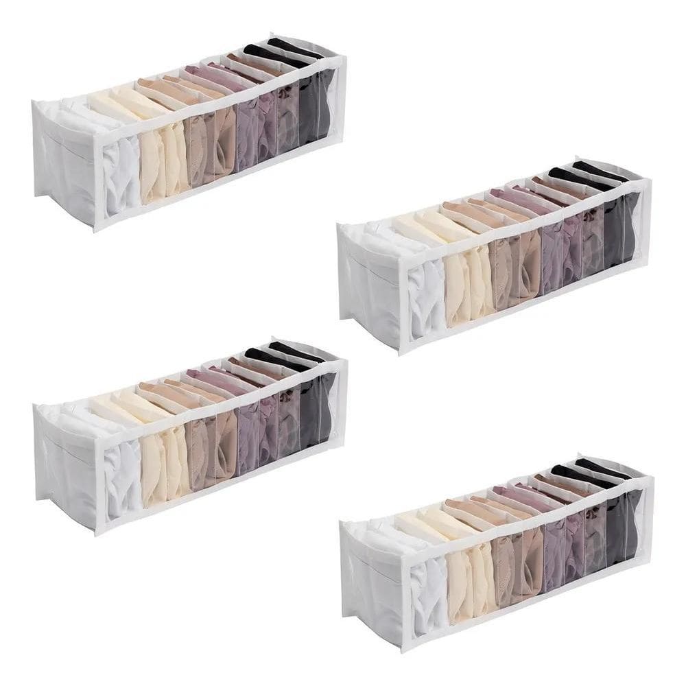 3X Kit 4 Colmeias Organizadoras De Gaveta Calcinha Bebe Clos