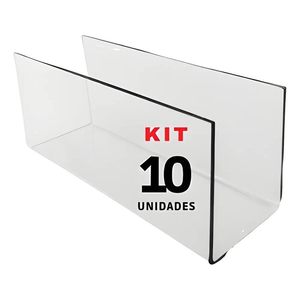 10 Suporte Porta Guardanapo Acrílico