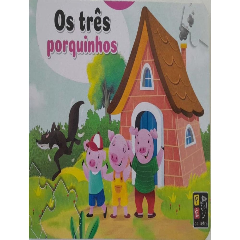Livro Quebracabeca Os Tres Porquinhos