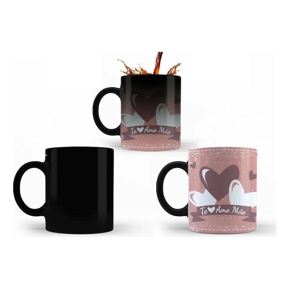 Caneca Mágica Presente Dia Das Mães Aniversário Mãe Te Amo
