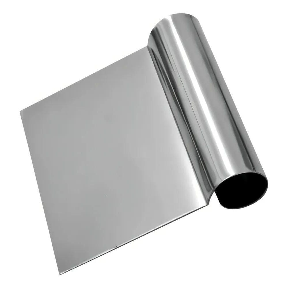 2X Espatula Inox Ke Home Cozinha Cortador Raspador Massa Leg