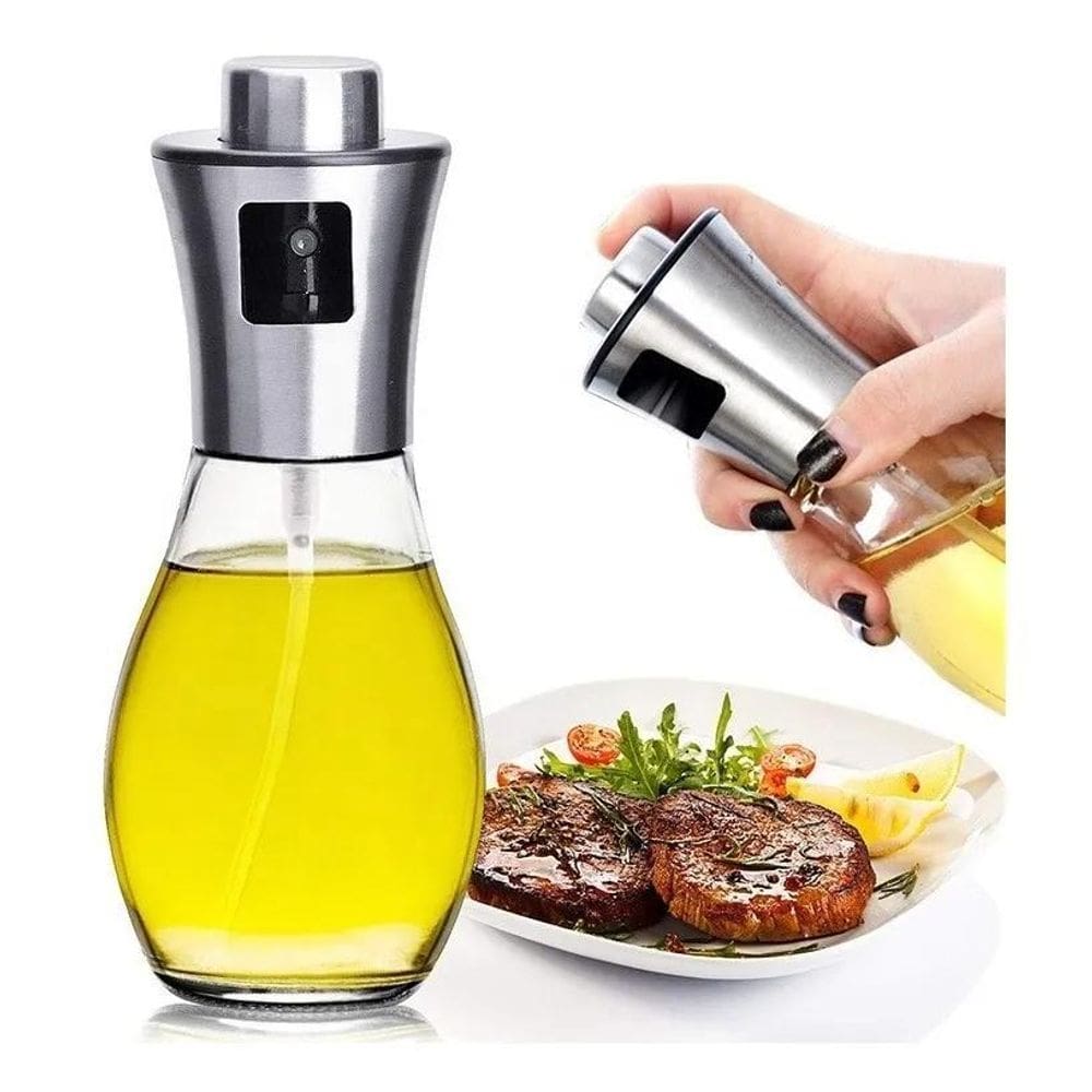 3X Spray Borrifador Pulverizador De Azeite Culinário 200 Ml