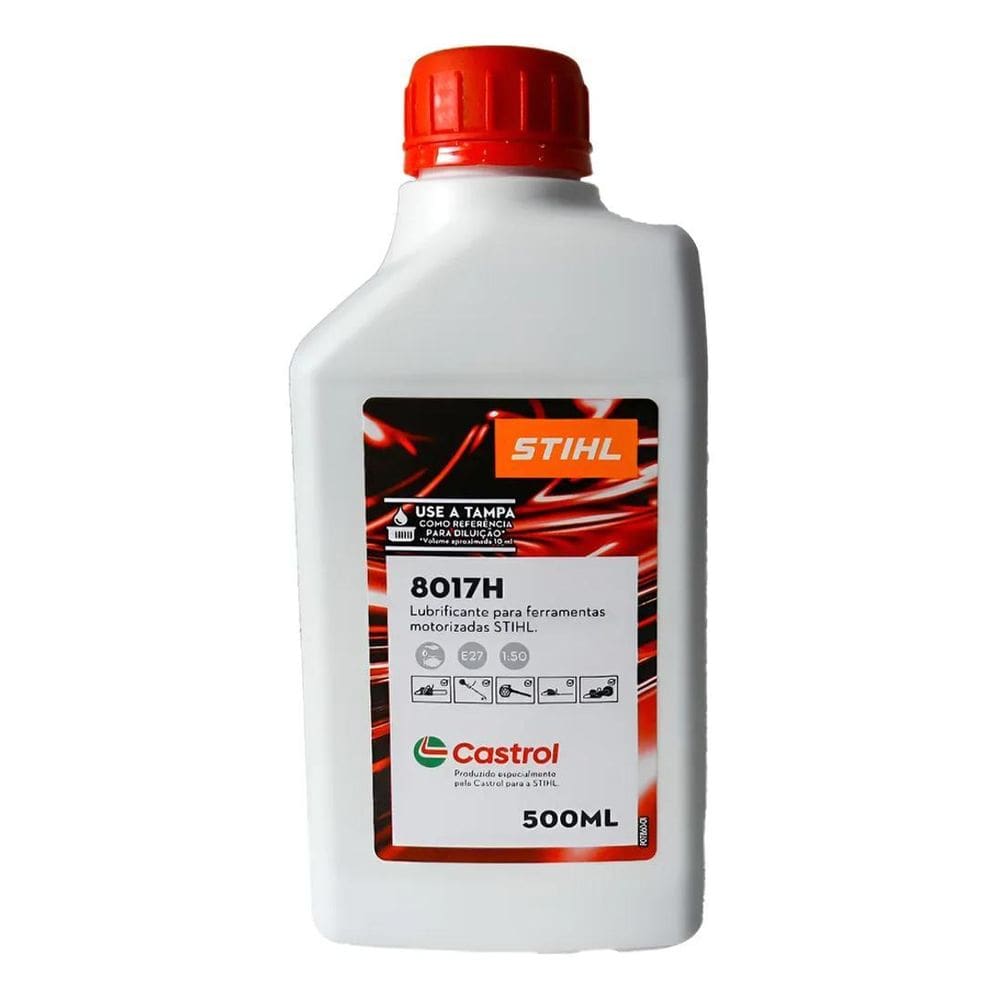 Óleo Stihl Castrol Motor 2 Tempos 500Ml 8017 H Lubrificante