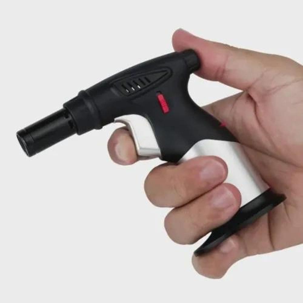 Maçarico Mini Portátil Recarregável Ultra Chama 1000 Graus