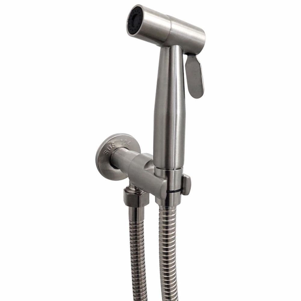 Ducha Higienica Inteligente 120 Cm Inox Chuveirinho Luxo