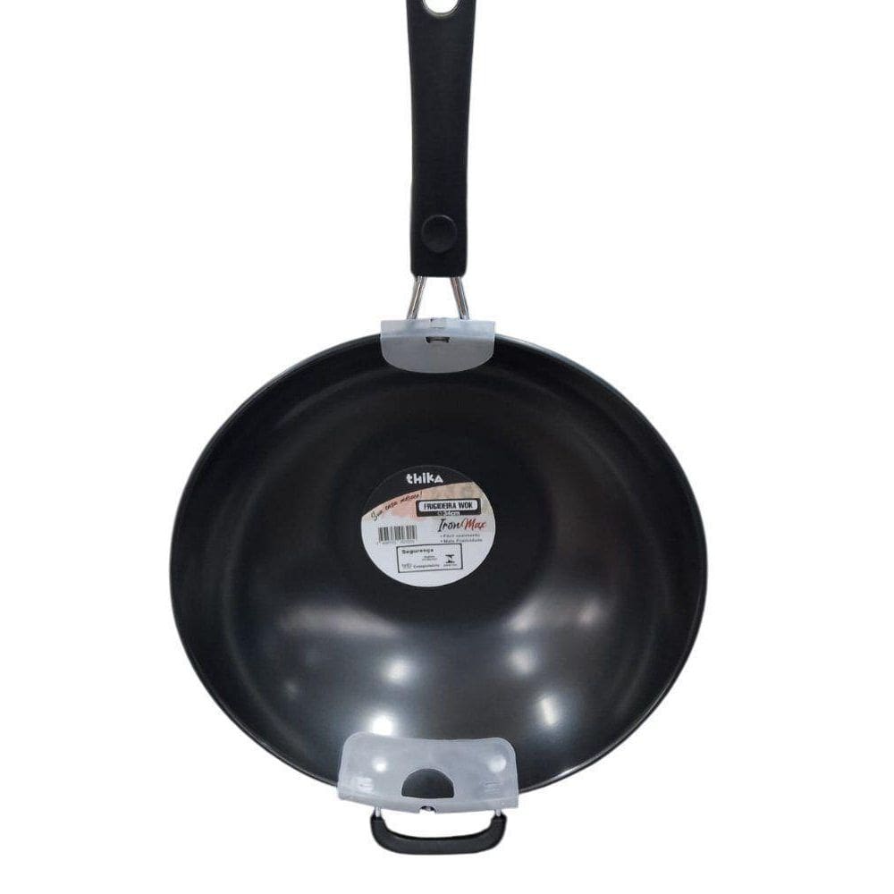 Frigideira Indução Antiaderente Multifuncional 34Cm - Preta