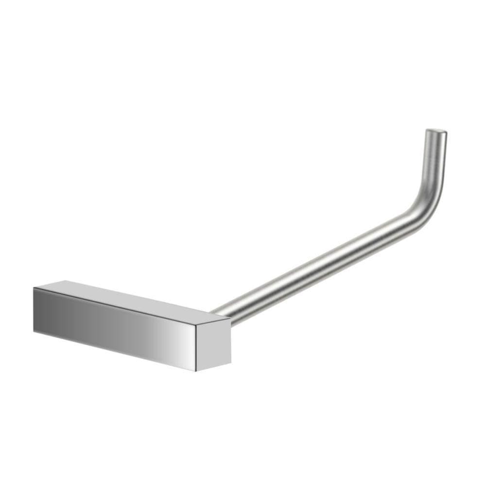 Porta Papel Higiênico Para Banheiro Escovado Troia Grego Metal