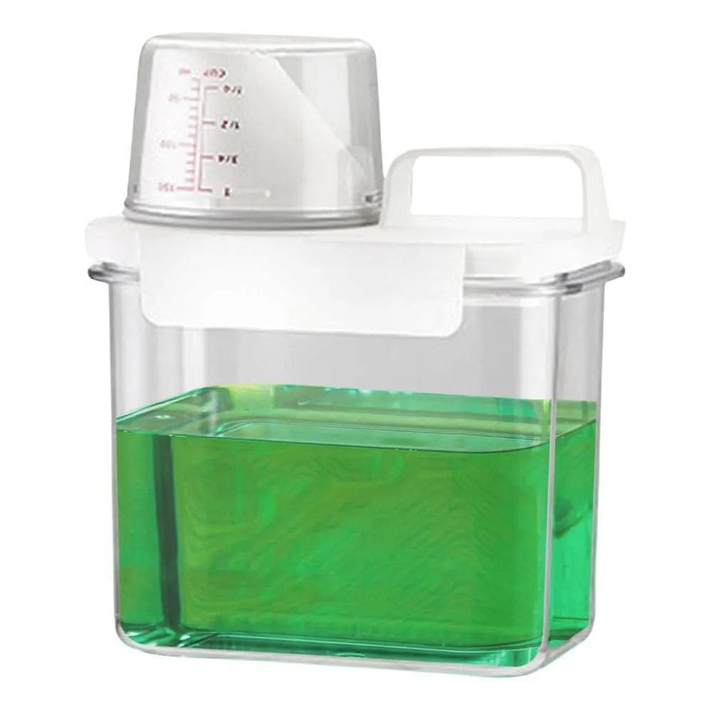 3X Pote Dispenser Com Copo Dosador E Tampa Hermética 1,1L Ma