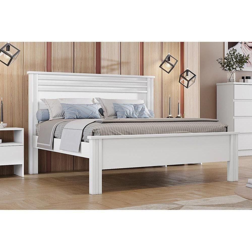 Cama De Casal Verona Plus Neve - Horizonte