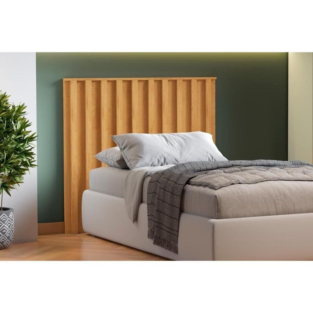 Cabeceira Cama Box Madeirado Vitoria Solteiro Peroba - Europa