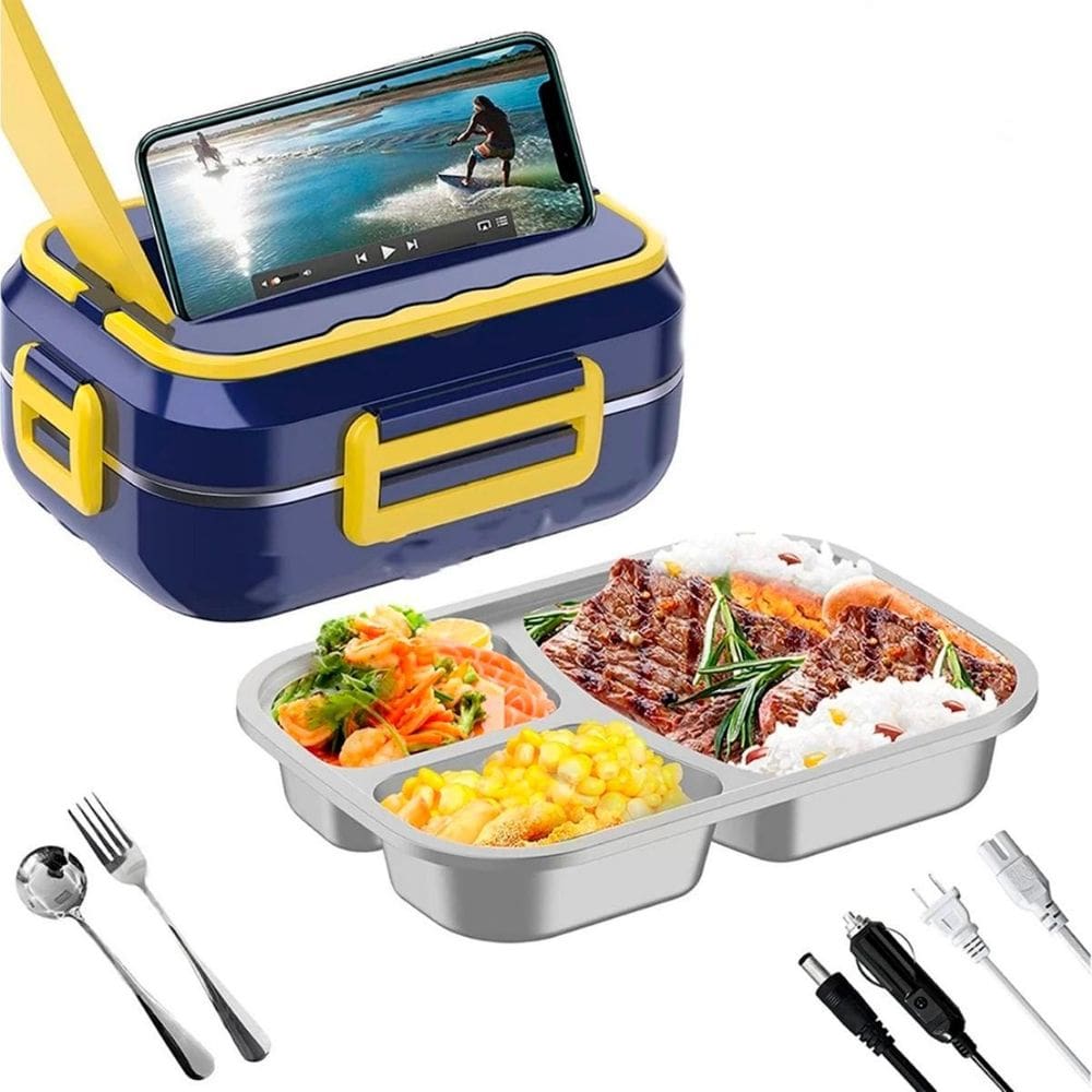 Marmita Elétrica Portátil Inox 1.5L Casa