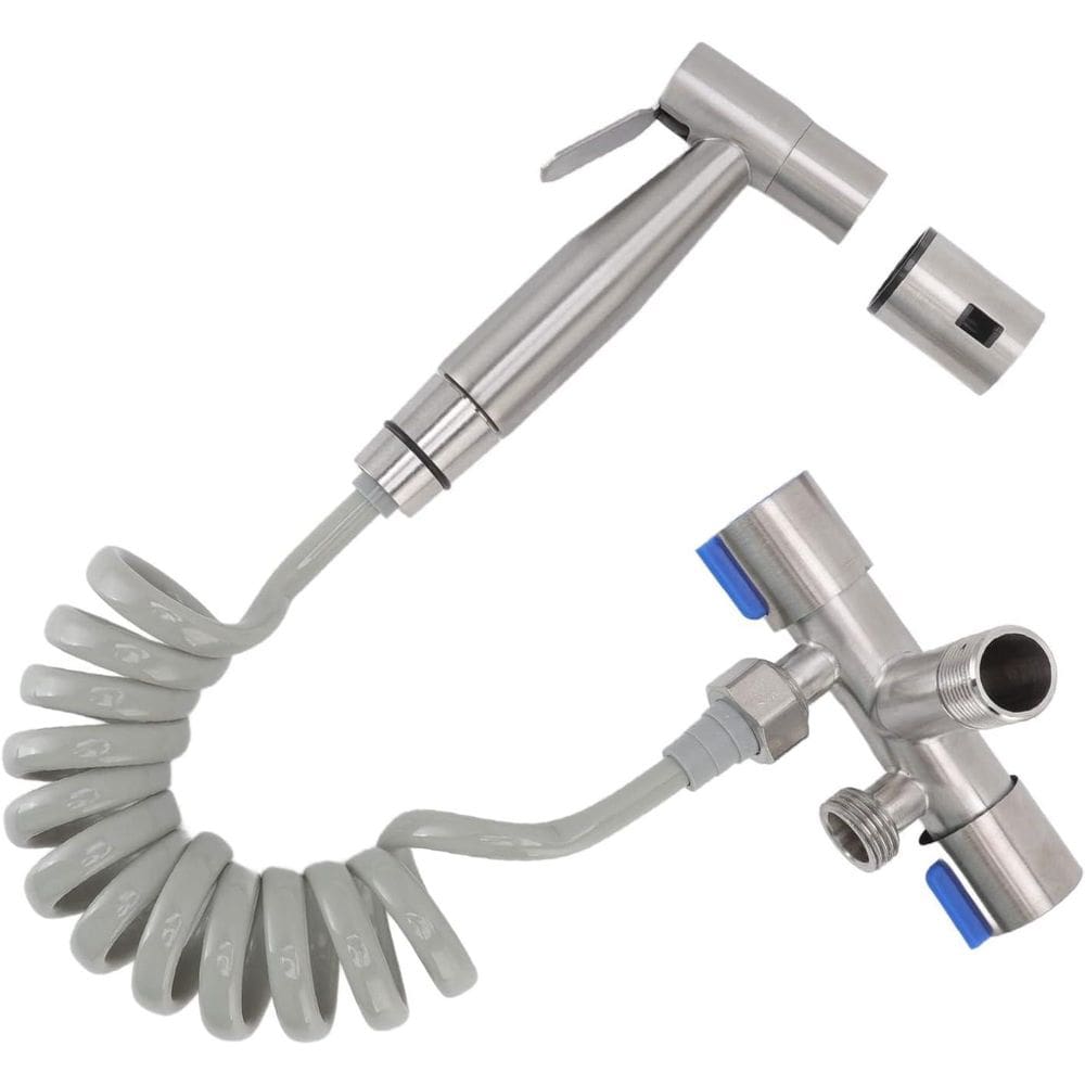 Super Ducha Higiênica Duas Saídas 1/2 Mm Aço Inox 304