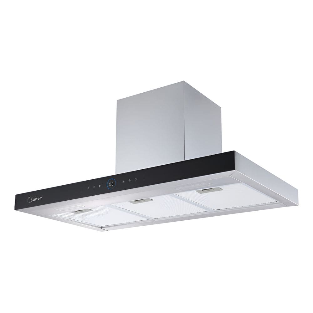 Coifa Parede 90cm Black Inox 127v Smart Touch - Midea