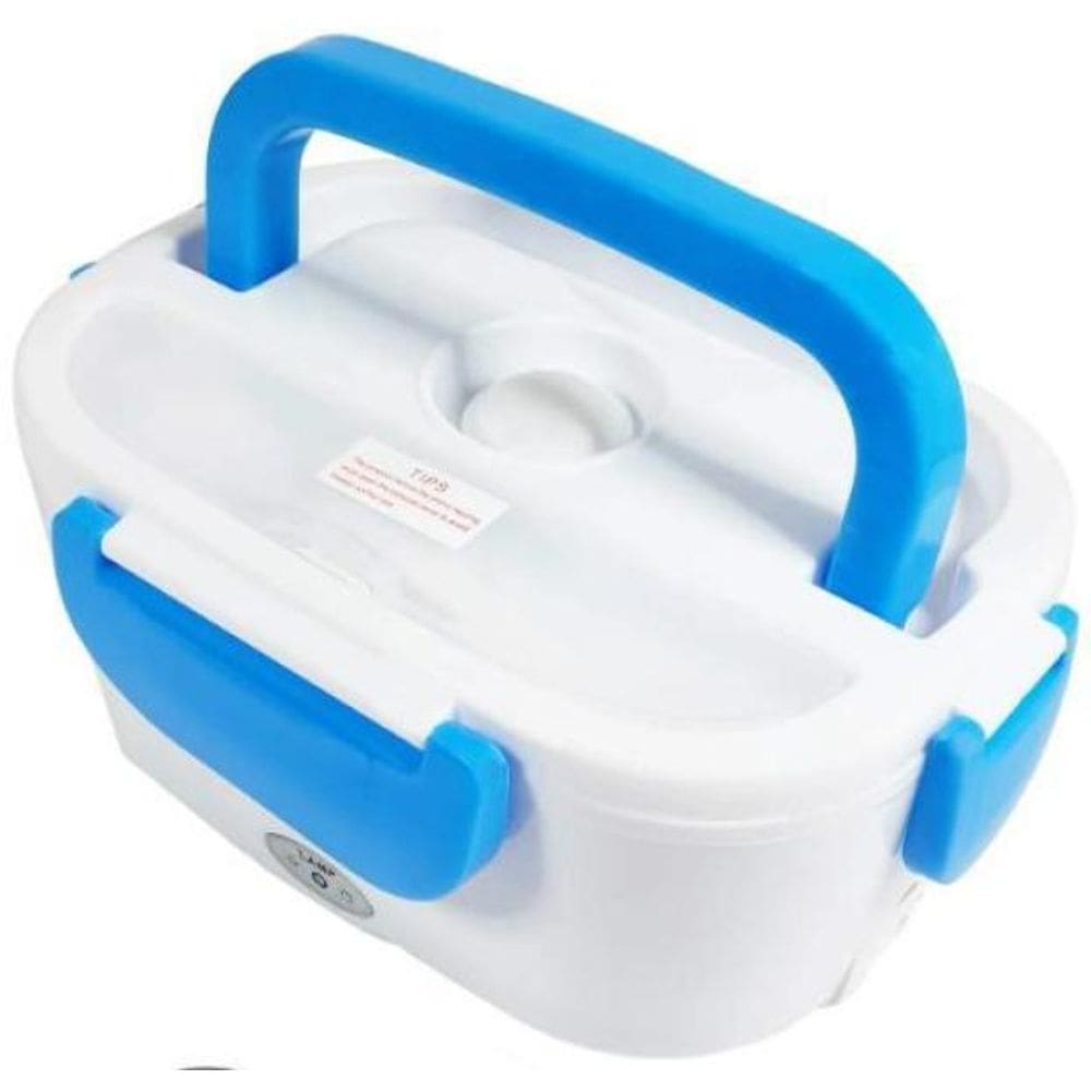 Marmita Elétrica Portátil 12V Lunch Box Automotiva Azul