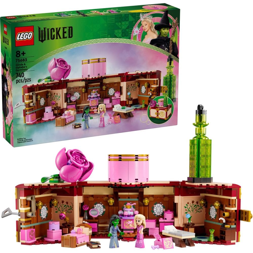 75683 - LEGO® Wicked - Dormitório de Glinda e Elphaba