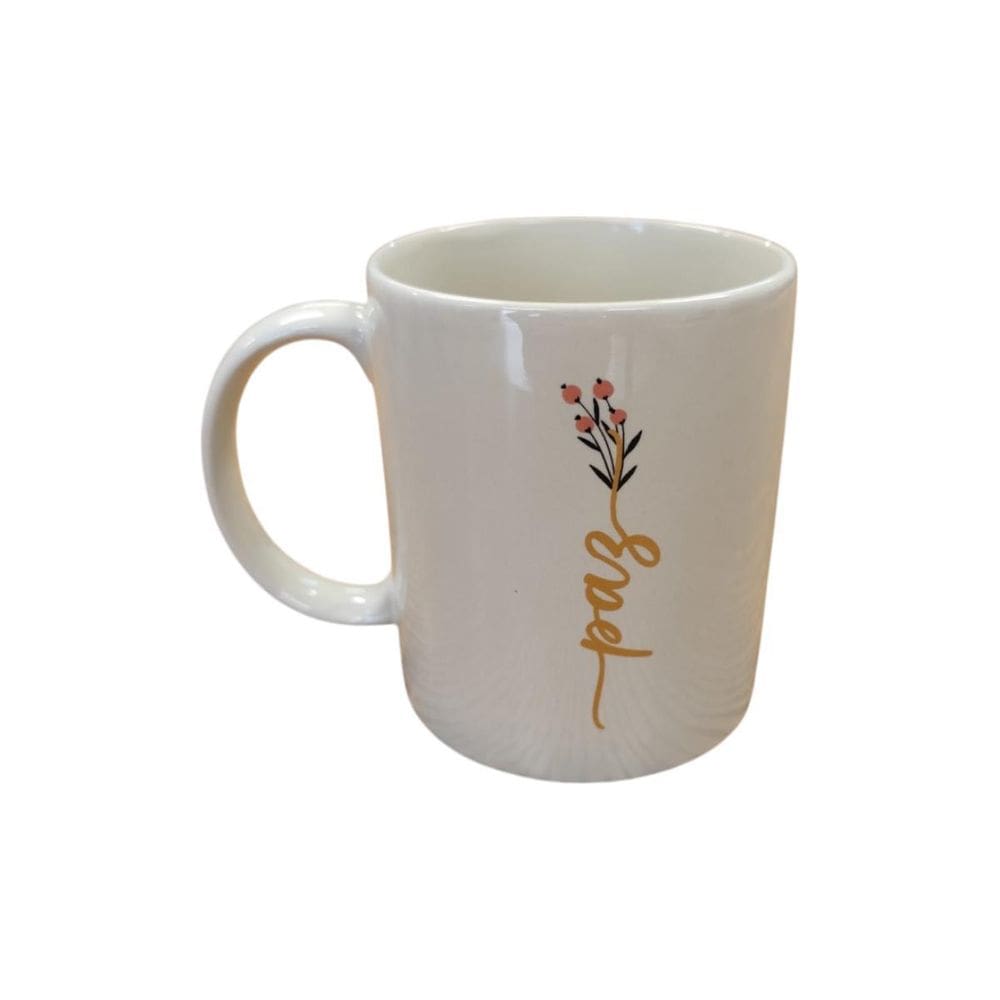 Caneca Dizeres 300Ml - Creme - Ad