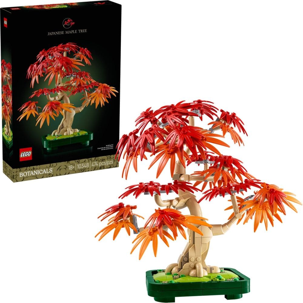 10348 - LEGO® Botanicals - Árvore de bonsai de bordo vermelho japonês