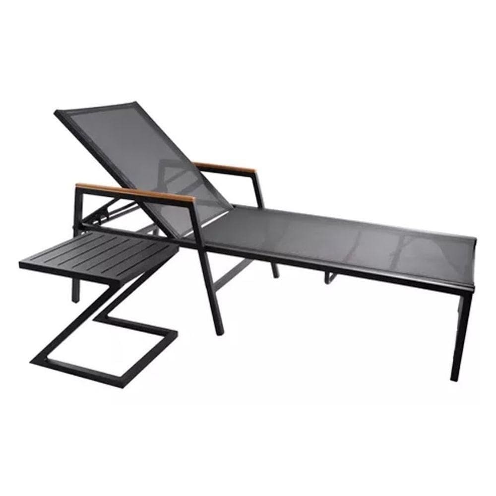 Kit Espreguiçadeira Diamante Sling E Mesa Resort Hotel