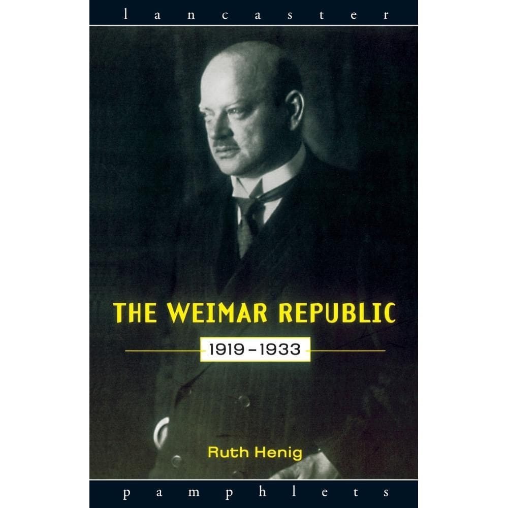 The Weimar Republic 1919-1933
