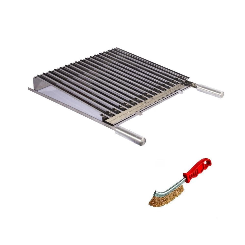 Grelha Churrasco Parrilla Argentina 40X45Cm Inox Al +
