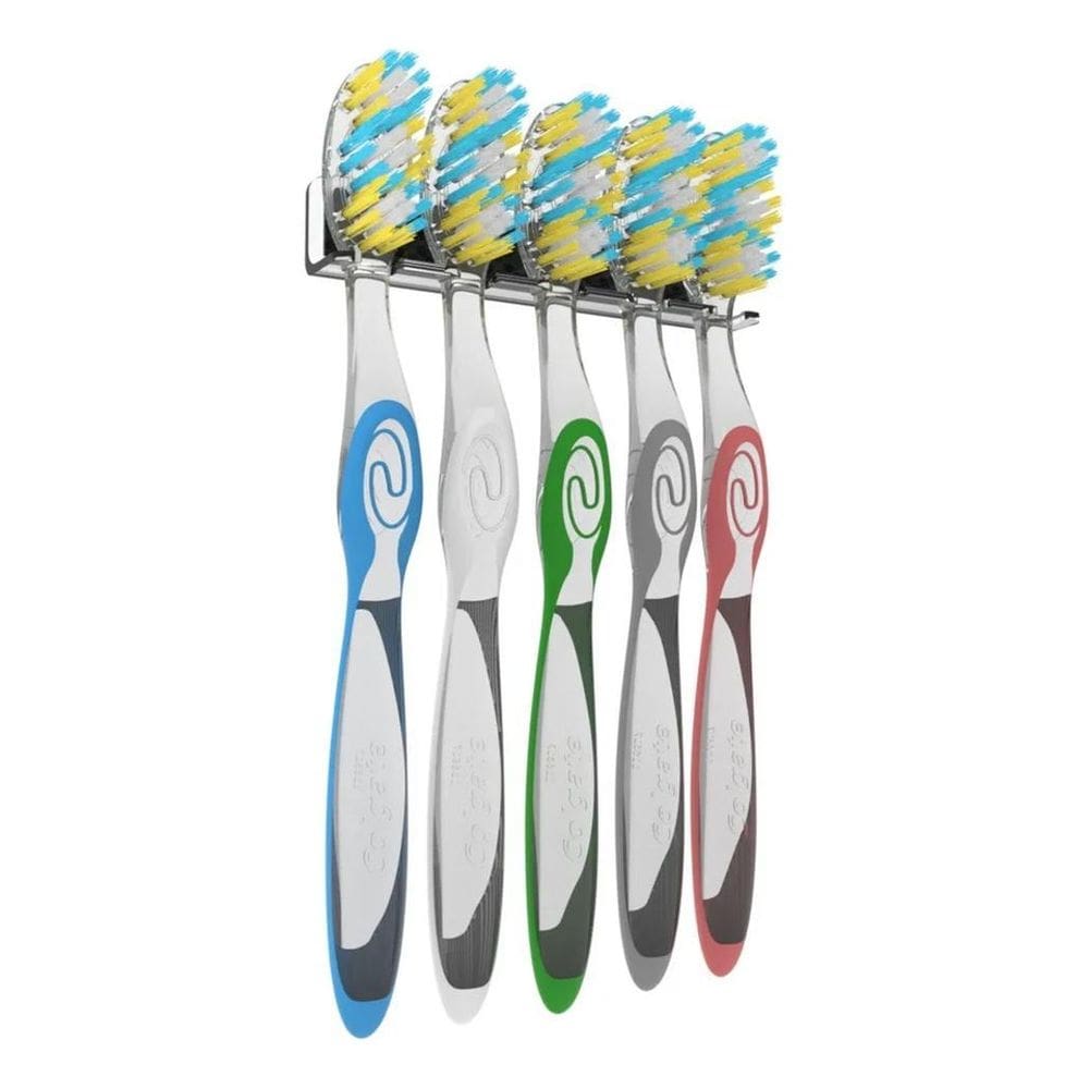 Suporte Fixo Organizador De Parede Porta Escovas De Dente Co