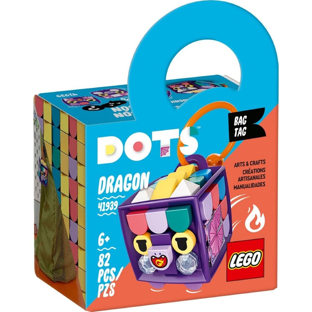 41939 - LEGO® Dots -Tag de Mala - Dragão